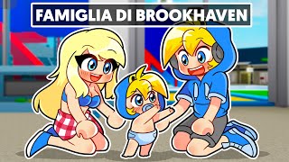 La FAMIGLIA di SBRISER su BROOKHAVEN ROBLOX [upl. by Stockwell]