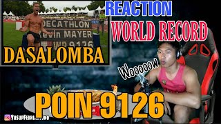 Reaction World Record Decathlon Kevin Mayer  Dasa Lomba [upl. by Yrrek]