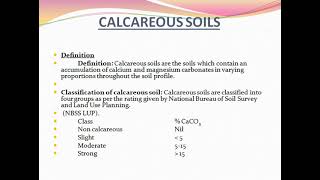 Management of Calcareous Soil [upl. by Douville]