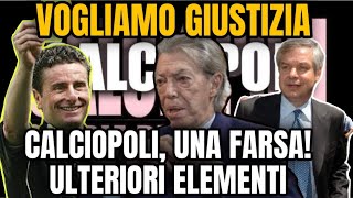 GIUSTIZIA CALCIOPOLI UNA FARSA ULTERIORI PROVE VIDEO [upl. by Enerehs762]