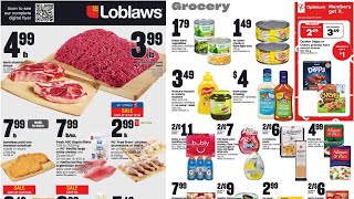 Loblaws Flyer Canada 🇨🇦  October 26  November 01 [upl. by Marget]