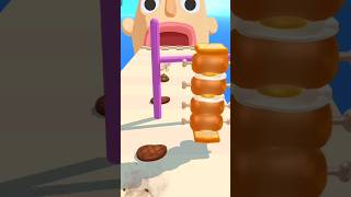 Sandwich Runner Gameplayfun gameplay sandwich sandwichrunnergameplay cartoon shortsfeed shorts [upl. by Nessaj904]