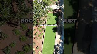 Setting up the perfect bocce ball court No problem [upl. by Joellyn]