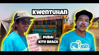 KWENTUHAN SA KITE BEACH  KULITAN  Water sports  KSD  Dubai  🇦🇪  4K [upl. by Loftus343]