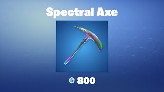 Spectral Axe  Fortnite Pickaxe [upl. by Maziar]