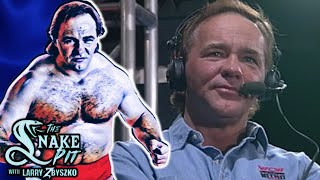 Larry Zbyszko on Going From Wrestler to Commentator [upl. by Lehet633]