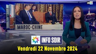 Info soir  Vendredi 22 Novembre 2024 [upl. by Dleifxam834]