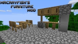 Minecraft Mods  Episode 15  MrCrayFishs Furniture Mod [upl. by Yrram]