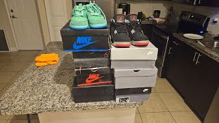 HUGE DHGate Shoe Haul 2023 DHGate Shoe Review Jordans Dunks etc 15 [upl. by Estren750]