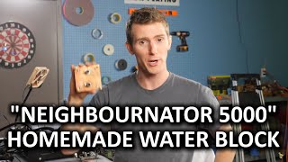 Homemade Water Block Review  My Scrapyard Wars 2 Cooling Solution [upl. by Kovacev]