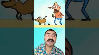 The Dog 🐕 funny comedy cartoon animation shorts memes [upl. by Bartley55]