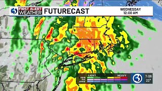 FORECAST First Alert Weather day for heavy rain wind Tuesday into Wednesday [upl. by Block]