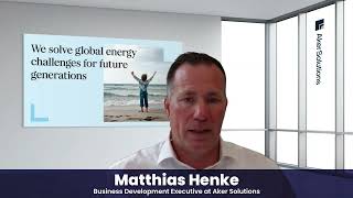 Matthias Henke  Aker Solutions  Offshore and Floating Substations Forum [upl. by Annice]