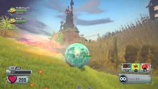 PvZ Garden Warfare 2  Out of The Map Glitch [upl. by Benildis]