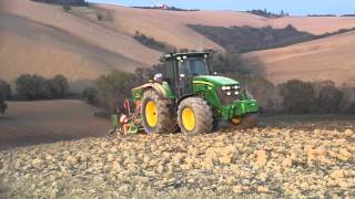 John Deere 7830  AMAZONE ADP 303 Special 3 [upl. by Estrellita]