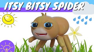 ITSY BITSY SPIDER Went up the Water Spout  Nursery Rhyme [upl. by Eisenhart152]