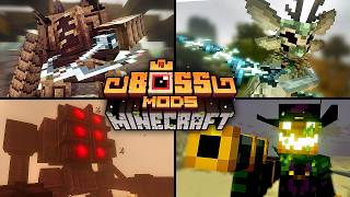 Top 10 Mods That Add Bosses To Minecraft Part 3  1201  121x [upl. by Anul454]