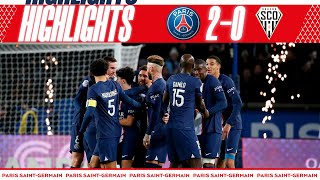 HIGHLIGHTS  PSG 20 ANGERS I EKITIKE amp MESSI ⚽️ Ligue1 🏆 PSGSCO [upl. by Pears332]