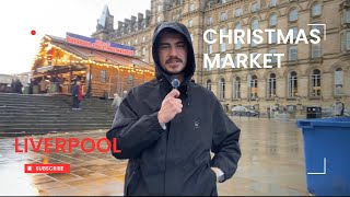 İngiltere Christmas Market Liverpool [upl. by Ile]