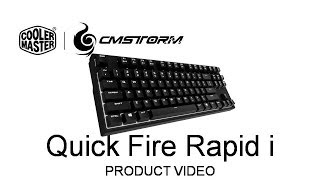 CM Storm Quick Fire Rapidi  Product Video [upl. by Figone]