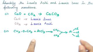 IEEvaluate Yourself 3Identify Lewis Acid amp Lewis BaseTN 12th Std [upl. by Ennael]