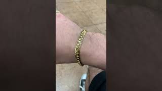 Daniel Jewelry Inc 8MM 14k Gold Handmade Miami Cuban Link Bracelet Quick Look [upl. by Fiel]