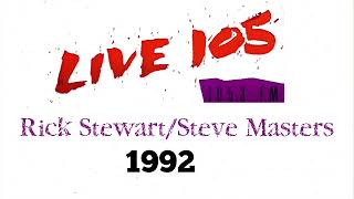 Rick StewartSteve Masters on Live 105 San Francisco [upl. by Anglo]