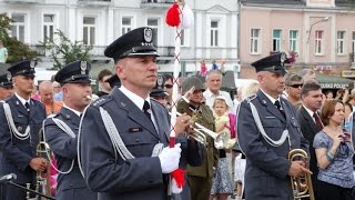 Musztra wojskowa  Orkiestra wojskowa z Radomia  Obchody Święta Wojska Polskiego w Kielcach 2014 [upl. by Yme]