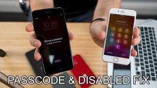 How to reset disabled or Password locked iPhones 7 amp 7 Plus [upl. by Ardnwahsal]