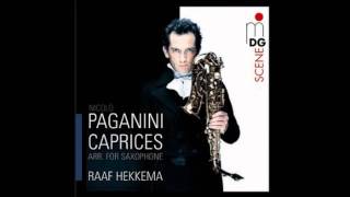 Raaf Hekkema  Paganini Caprices  Caprice 5 Alto Saxophone [upl. by Graubert]