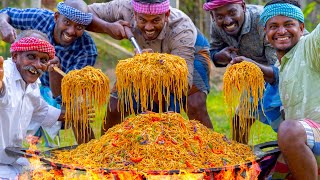 CHICKEN NOODLES  Chinese Hakka Chicken Noodles Recipe Cooking in Village  Chinese Street Food [upl. by Rubliw]