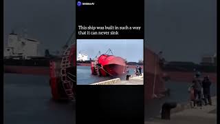 This ship will never sink The unsinkable shipshipsciencefactsshortsviralvideo [upl. by Asela]