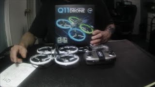 Q11 LED Night Flying Drone for 50 [upl. by Enale87]