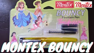 Montex Bouncy Fountain Pen INR 50 [upl. by Leba]