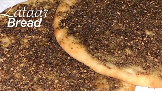 How to Make Best Lebanese FlatbreadZataar BreadZataar ManakishShamas Kitchen [upl. by Jaquith]