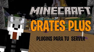 COMO crear CRATESCAJAS para TU SERVIDOR DE MINECRAFT [upl. by Oneal]