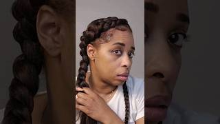 Style Two Feed Braids braidstyles braids braid hairstyling hair braidstutorial [upl. by Nilyam]