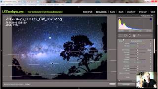 Fotos der Milchstrasse mit Lightroom bearbeiten  Video Tutorial  gwegnerde [upl. by Sapienza]