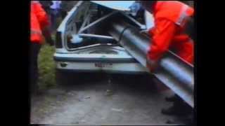 rally delle polizie crash mortale 1990 primo video video originale [upl. by Leiva]