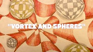 OP Art quotSpheres and Vortexquot Tutorial PART 1 [upl. by Nawuq]