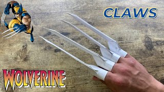 WOLVERINE CLAWS ORIGAMI EASY TUTORIAL  DIY ORIGAMI PAPER CLAWS WOLVERINE WEAPON CRAFTING XMEN ART [upl. by Cirri883]