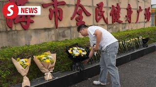 Residents in China’s Zhuhai city reel from deadly car rampage that kills 35 [upl. by Aisatnaf395]