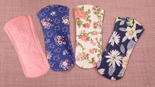 DIY Panty Liners  How to Make Reusable Panty Liners Without a Pattern [upl. by Flora]