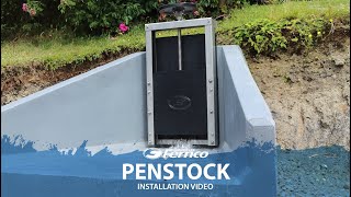 Fernco  Penstock Installation Video [upl. by Sharlene]