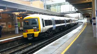 Trains at Woolwich Arsenal [upl. by Airtina]