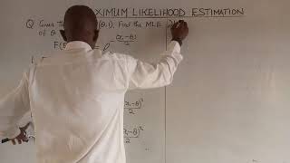 example of mle on normal distribution with known variance [upl. by Nehgaem795]