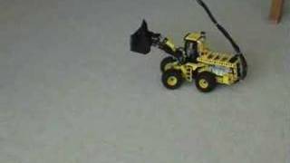 Motorized LEGO Front end loader 8439 [upl. by Ettegirb]