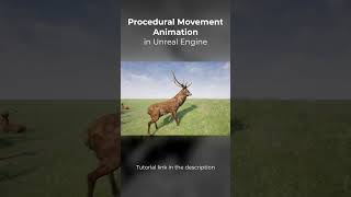 Unreal Engine 5  Procedural Movement Animation System for 4 Legged Characters [upl. by Ori]