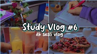 6 SINIF DERS ÇALIŞMA GÜNLÜĞÜM 6 Sesli Vlog ✨ Yeni kalem coco pops 103 soru 📖 🥴 [upl. by Cenac]