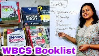 WBCS Syllabus amp Booklist  WBCS Prelims amp Mains All Books  UPSC WITH PUJA  wbcs2023 wbcsbooklist [upl. by Anaitit915]